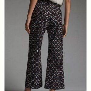 Anthropologie The Colette Patterned Wide Leg Pants